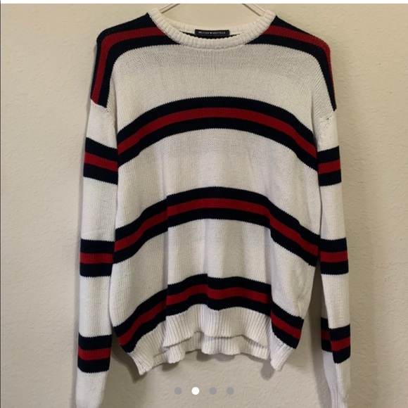 Brandy Melville Bernadette Striped Sweater - Picture 2 of 4